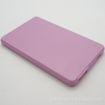 Business Card Power Bank 2200 mAh Pink Color (J20)